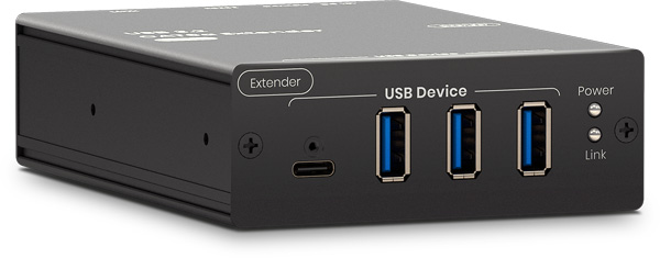 מאריך טווח / אקסטנדר USB 3 UE03HT - מקלט, מבט צד