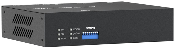 ממיר/אקסטנדר מ - SDI ל - HDMI ברזולוציית 12G-SDI