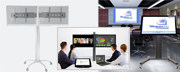 Stands & workstations for video conference systems
